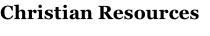 Christian Resources sites